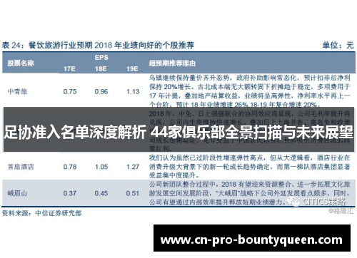 足协准入名单深度解析 44家俱乐部全景扫描与未来展望 足协准入名单深度解析 44家俱乐部全景扫描与未来展望